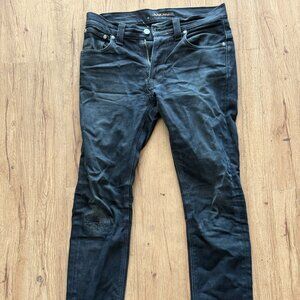 Nudie Jeans Thin Finn - heavily distressed